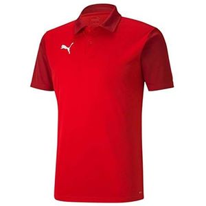 PUMA Herren teamGOAL 23 Sideline Polo T-shirt, Red-Chili Pepper, S