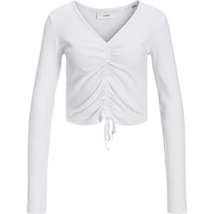 JJXX Fenja Rib Cropped Shirt Dames