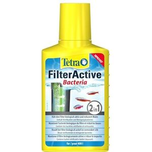 TETRA - FilterActive – bewaart de zuiverheid van het aquariumfilter – bevat levende bacteriën – 250 ml