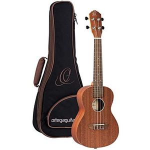 Ortega Guitars RFU11S Concert Ukelele Friends Serie Mahonie in zijdematte afwerking met Gigbag