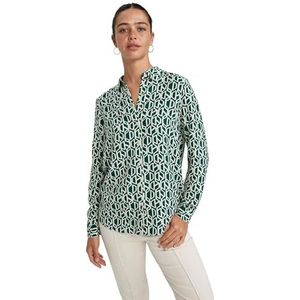 DeFacto Damesshirt met lange mouwen, groen, XXL