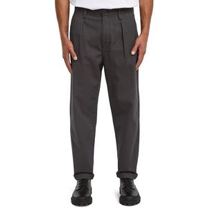 G-STAR Pleated Chino relaxed taps toelopende broek, meerkleurig (India Ink/Ganache HB D24543-d731-h615), 40W x 36L heren, meerkleurig (India Ink/Ganache Hb D24543-d731-h615), 40W x 36L