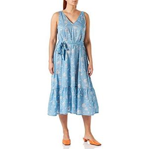 Part Two Papayapw Dr Damesjurk, silhouet, dames, Dusk Blue Block Print, 38