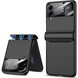 Tech-Protect Icon Case - Hoes, PC Harde schaal, Anti-Drop, Cover Beschermhoes, Mobiele Telefoon | Compatibel met Samsung Galaxy Z Flip 4 | Zwart