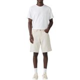 Baggy Shorts - Katoen - Wit - Losse Pasvorm