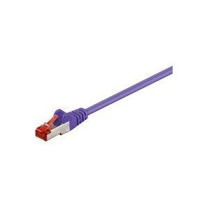 MicroConnect stp603p 3m CAT6 F/UTP (FTP) violet – netwerkkabel (RJ-45, RJ-45, mannelijk/mannelijk, CAT6, F/UTP (FTP), violet)