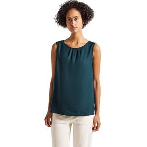 STREET ONE - Top - Tide Blue - Met Ruches
