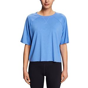 ESPRIT Sports Dames RCS T Cropped 3/4 SLV wandel-shirt, Light Blue Lavender, XXL, Lichtblauwe lavender, XXL