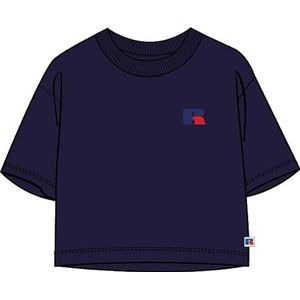 RUSSELL ATHLETIC Behr-Tee T-shirt voor dames, blauw, M