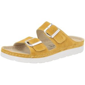 Berkemann Thelma Pantoffels voor dames, oker, 36 1/3 EU, oker, 36.50 EU