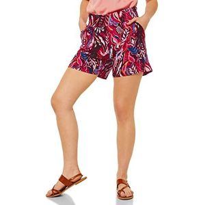 Street One Dames A375268 viscoseshorts, Cherry red, 36