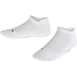 FALKE Uniseks-kind Korte Sokken Cool Kick Sneaker K SN Ademend Sneldrogend Kort Eenkleurig 1 Paar, Wit (White 2000), 31-34