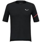 Salewa - Vento AM - Functioneel Fietsshirt - Zwart - Merinowol, Biologisch Katoen, Lyocell