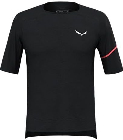 Salewa - Vento AM - Functioneel Fietsshirt - Zwart - Merinowol, Biologisch Katoen, Lyocell