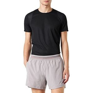 Champion Athletic C-Tech Quick Dry Stretch Color Waistband 5"" Shorts, steengrijs, M voor heren
