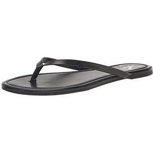 Calvin Klein Women's Crude Flip Flop, Black 001, 7.5