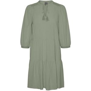 VERO MODA VMPRETTY 3/4 Tunic WVN GA NOOS, Hedge Green, XS