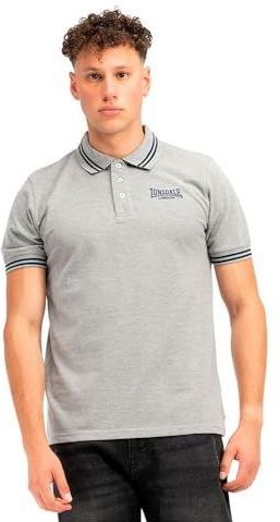 Lonsdale - Markham - Poloshirt - Blauw - 60% Katoen - 40% Polyester