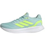 adidas Performance - Runfalcon 5 - Loopschoen - Aqua / Neongroen