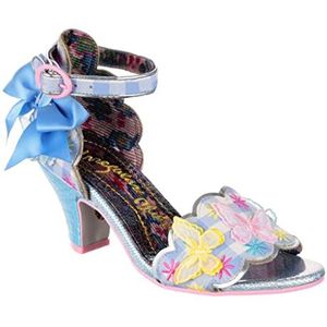 Irregular Choice SS23 Vlinders en strikken Hakken, Blauw, UK 4 (EUR 37), Lichtblauw, 37 EU