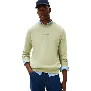 TOMMY HILFIGER Sweatshirt  pastelgroen / zwart