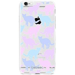 ERT GROUP mobiel telefoonhoesje voor Iphone 6/6S origineel en officieel erkend Babaco patroon Cats 011 optimaal aangepast aan de vorm van de mobiele telefoon, gedeeltelijk bedrukt
