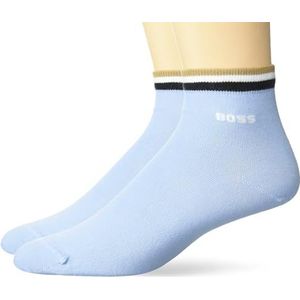BOSS korte herensokken, Chambray Blue, 39-47 EU