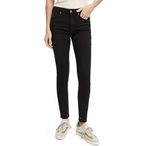 Scotch & Soda Skinny Fit Jeans voor dames, Stay Black 1362, 34W / 32L