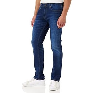 Tommy Hilfiger Ryan Rlxd Strght Asdbs Jeans voor heren, Aspen Donker Blauw Stretch, 34W / 30L