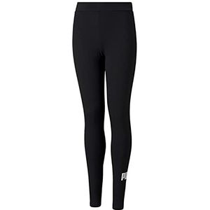 PUMA Mädchen Leggings ESS Logo Leggings G, Puma Black, 176, 587035