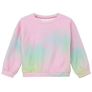 s.Oliver Sweatshirt voor meisjes met lange mouwen, roze, 116 cm