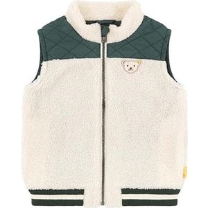 Steiff Teddy fleece vest voor jongens, Eggnoga, 128 cm