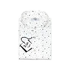 Kiosa by Matteo Bosio Kiosa herenhemd van katoen, design 04, maat 42