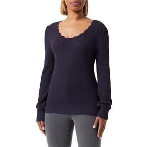 ONLY Dames Onlmeddi Ls U-Neck Cc KNT Pullover, night sky, XS