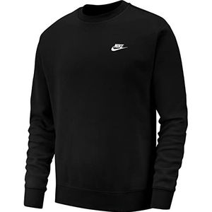 NIKE Club Crw Bb Sweater Black/White XL