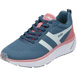 Gola Dames Typhoon RMD Sneaker, Marine Blauw/Plein Air/Tea Rose, 3 UK, Marine Blue Plein Air Tea Rose, 36 EU