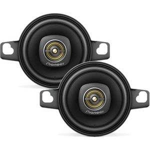 PIONEER TS-A709 A-serie 2-3/4"" 2-weg, 450 W Max vermogen, 16 mm tweeter - coaxiale luidspreker (paar), zwart