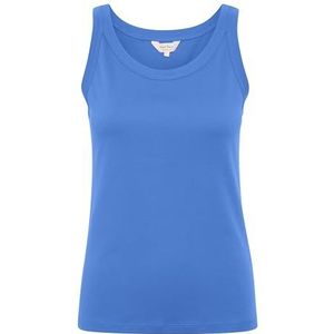 Part Two ArvidaPW Dames Slim Fit Mouwloze Top, Nebulas Blauw, L