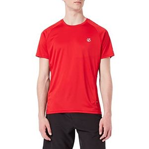 Dare 2B Heren Peerless II T-shirt, Gevaar Rood, XS