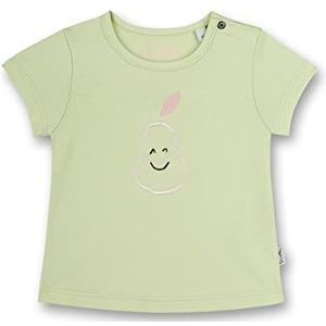 Sanetta T-shirt voor babymeisjes, lime green, 80 cm