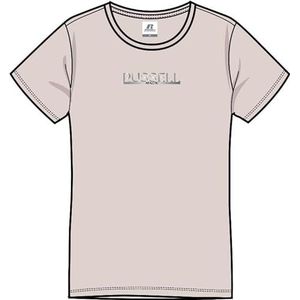 RUSSELL ATHLETIC T-shirt voor dames, Pastel perkament, M