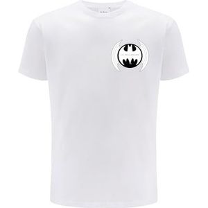 ERT GROUP Batman Double T-shirt voor heren, Wit, L