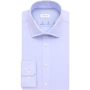 Seidensticker Slim Fit shirt met lange mouwen voor heren, Lichtblauw, 36 NL