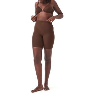 SPANX Shapewear voor dames Tummy Control Power Short (normale en grote maten), Chestnut Brown, M