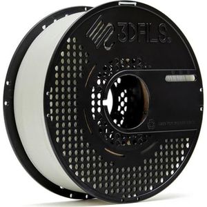 3DFILS PLA Glitter Filament voor Neat Winding Esfill PLA MAX: 1,75 mm, 1 kg, Galactic Clear