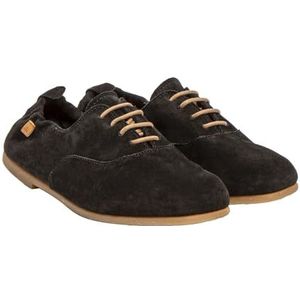 El Naturalista N5537 CROCHÉ, damesmocassin, zwart, 38 EU, Zwart, 38 EU