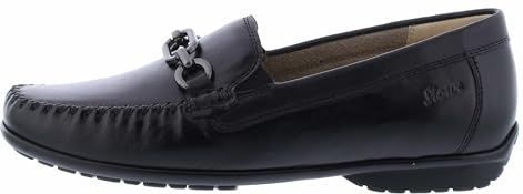 Sioux - Cortizia-737-H-Sc Instappers - Zwart - Leer