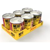 Josera Meat Lovers Menu Multipack Natvoer voor honden, hoog vleesgehalte, graanvrij, volledig voer, 6 x 800 g