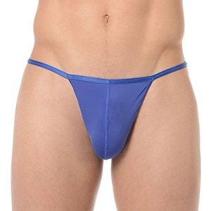 Hom - Basic G-string ""veren"" voor heren, Blauw, XXL