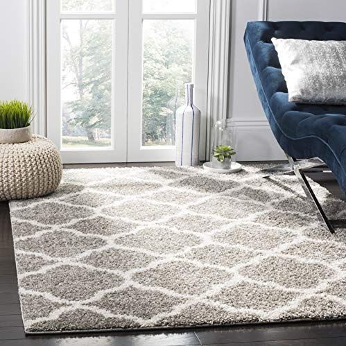 Safavieh - Yasmin - Vloerkleed - Grijs - 183 x 122 cm - Kunstvezel